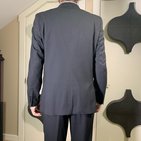 Zara Classic Black Suit 38R 31x32 - Picture 5 of 8